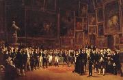 Charles X Bestwing Honors on the Artists of the Salon of 1824,1827 (mk04)